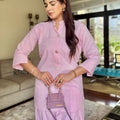 Pink Solid Coord Set